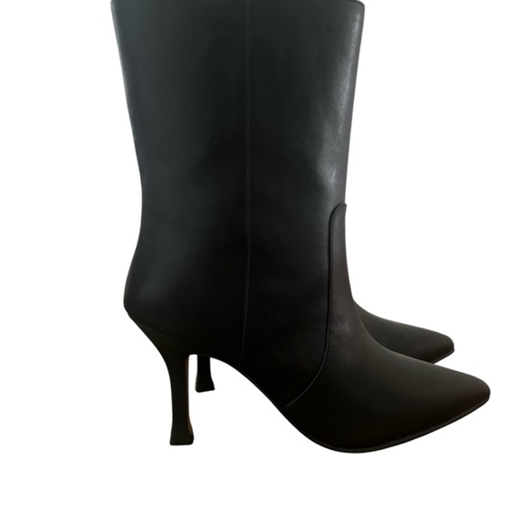 Black Heeled Boots - Picture 1 of 8